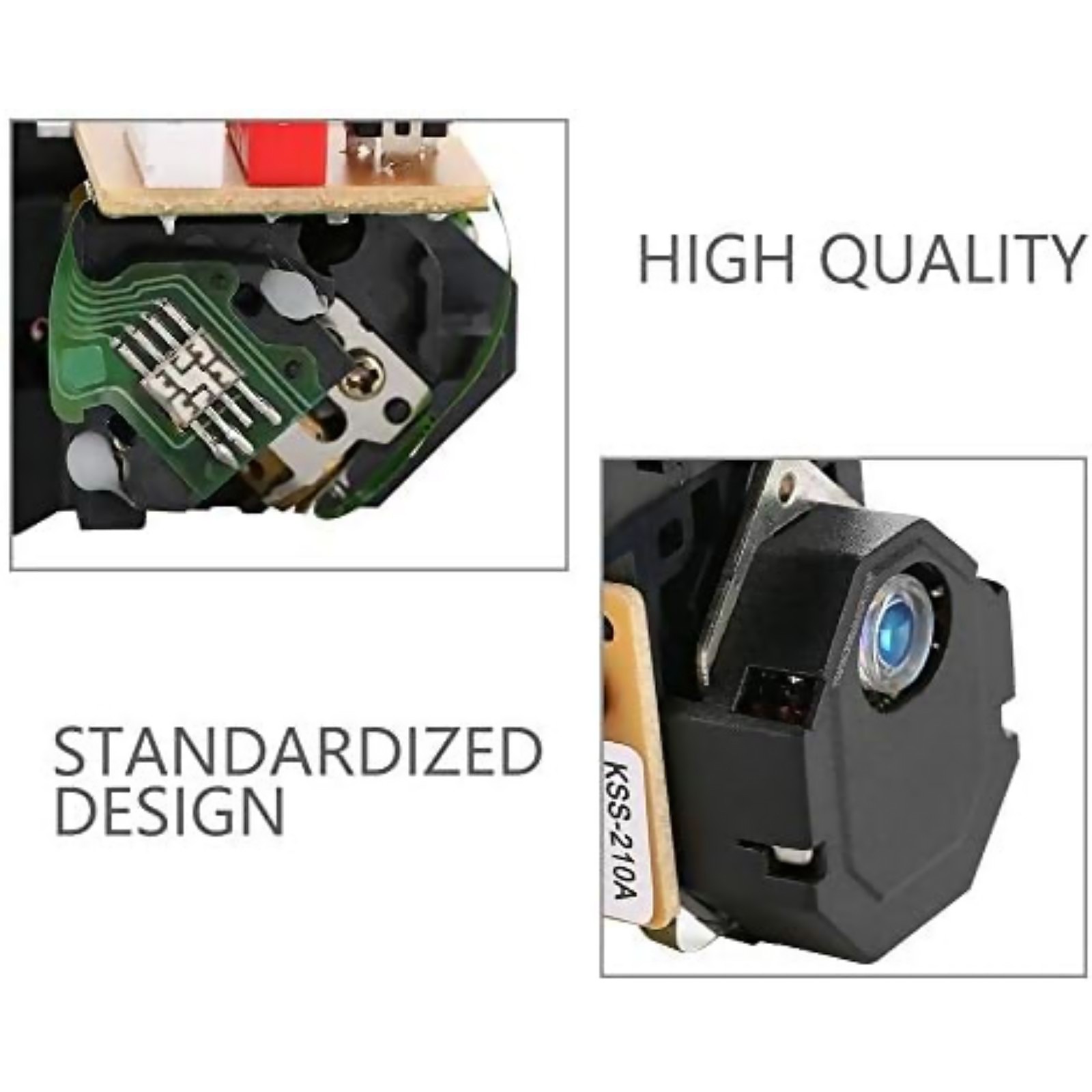 New KSS-210A Optical Pick-Up Laser Lens Replacement Compatible For CD/VCD