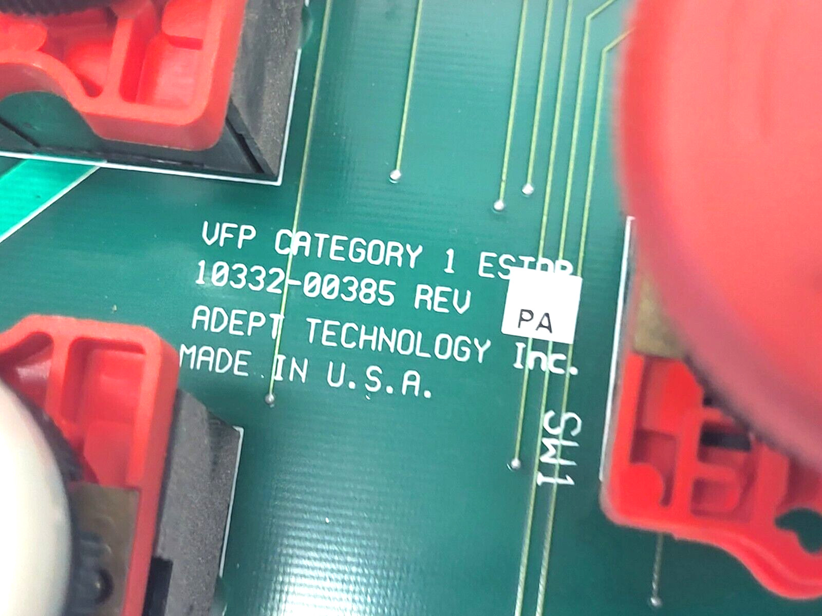 VFP 10332-00385 E-Stop PCB Board 20332-00385