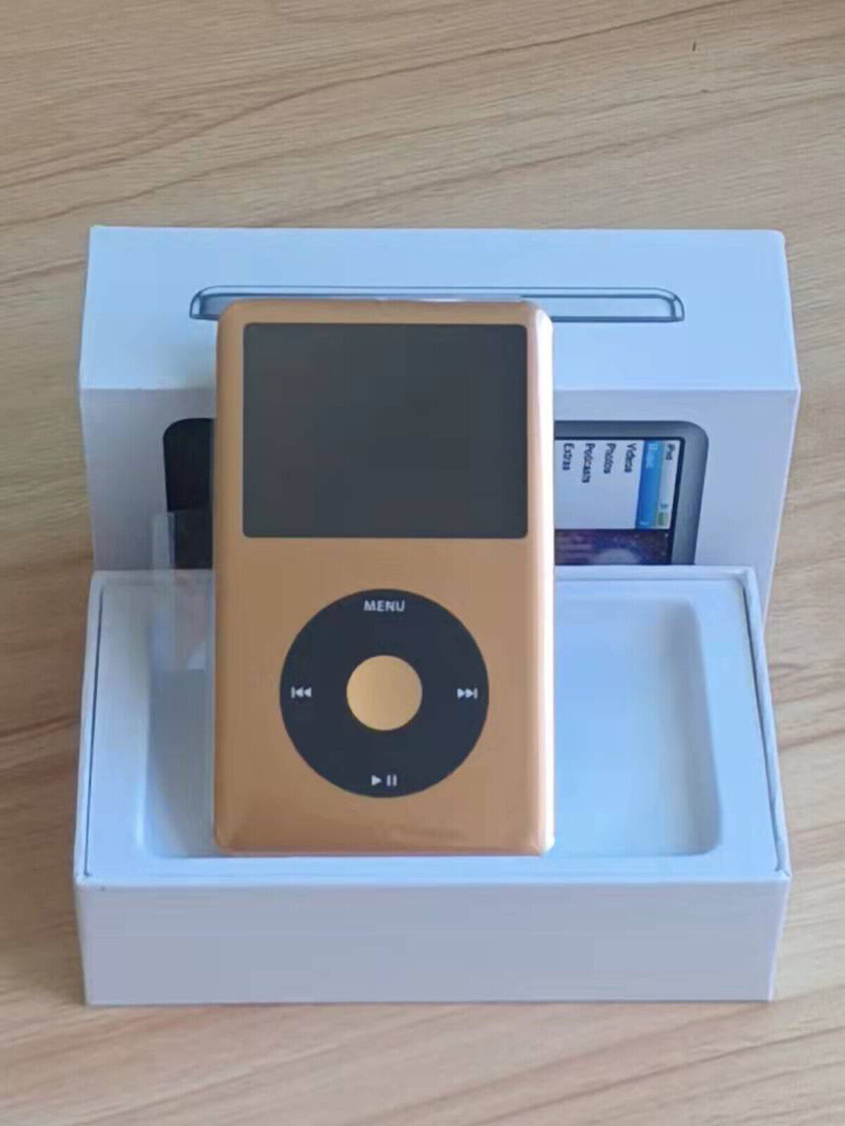 NEW Apple iPod Classic 7th Generation Latest Model(120GB~1TB) Gold ,Sealed Box