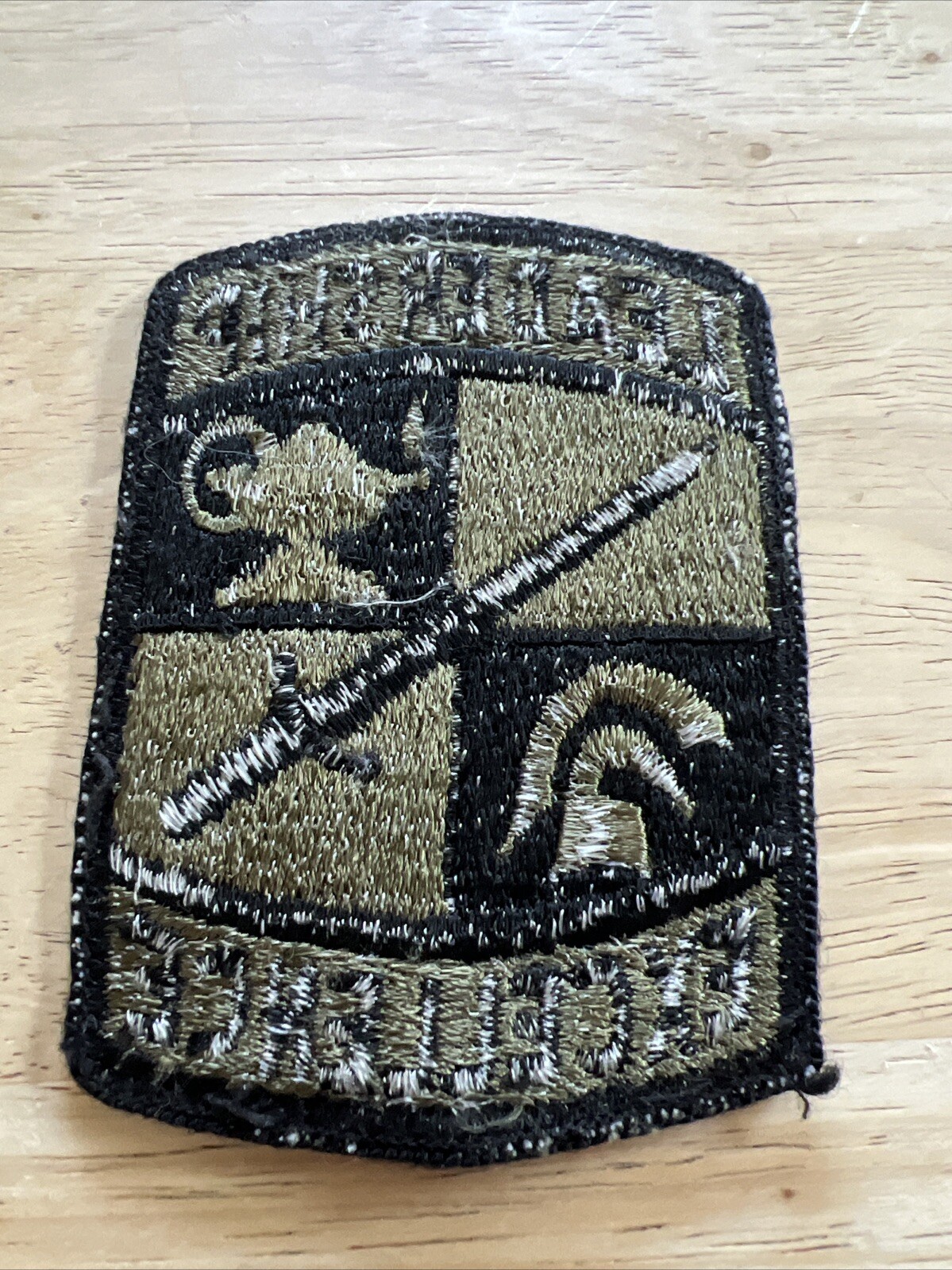 US ARMY ROTC Leadership Excellence OLIVE Green Patch OD