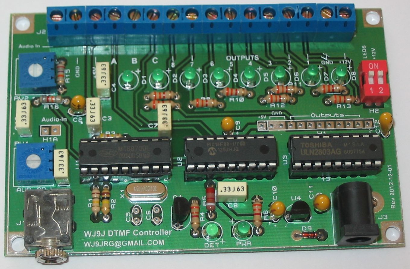DTMF Repeater and Remote Base Controller with ICOM CI-V automation Built!