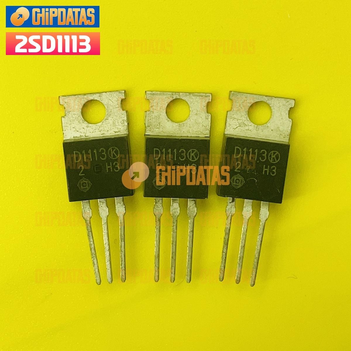 10PCS 2SD1113 D1113 TO-220 Integrated Circuits IC #R12