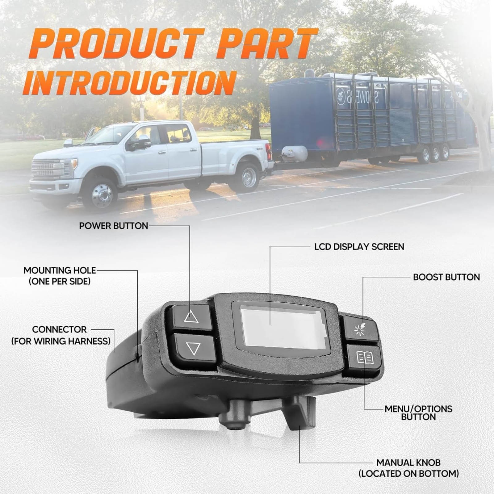 Electric Trailer Brake Control Module Controller For Tekonsha P3 Prodigy 90195