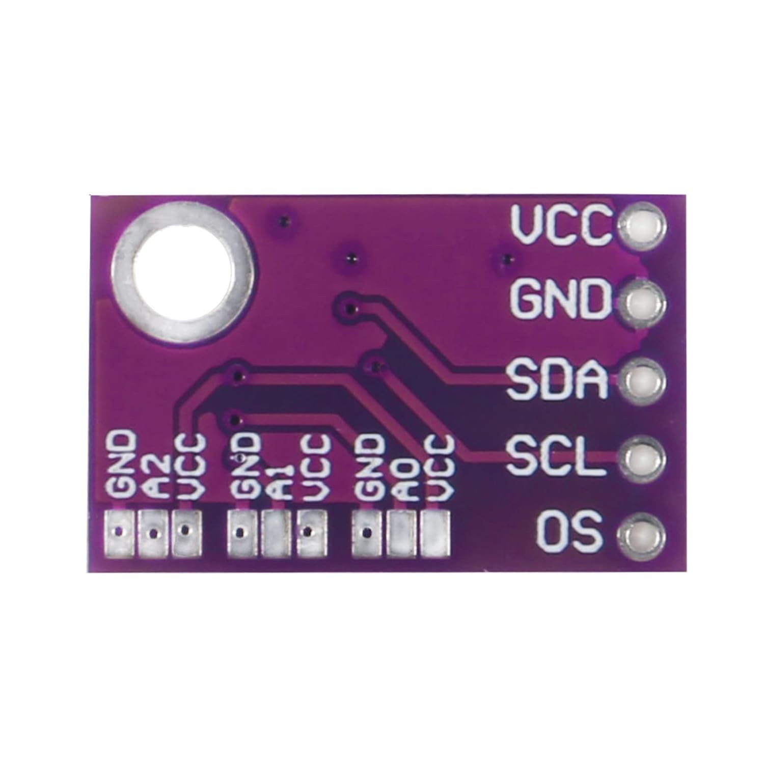 5PCS High Speed LM75 LM75A I2C IIC High Precision Temperature Sensor Module