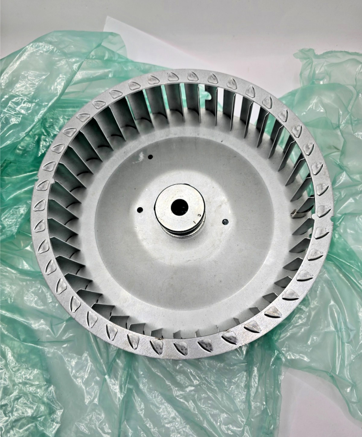 Nu-Vu 50-0107-A Blower Wheel 8" Squirrel Cage Fan Genuine OEM NuVu 500107A New