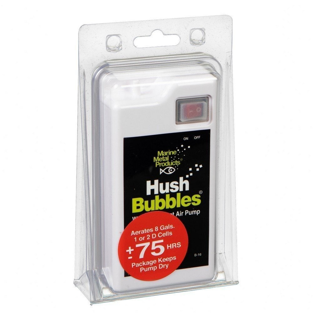 Marine Metal Freshwater Fishing Bubbles Hush ‎8 Gallons - B-16