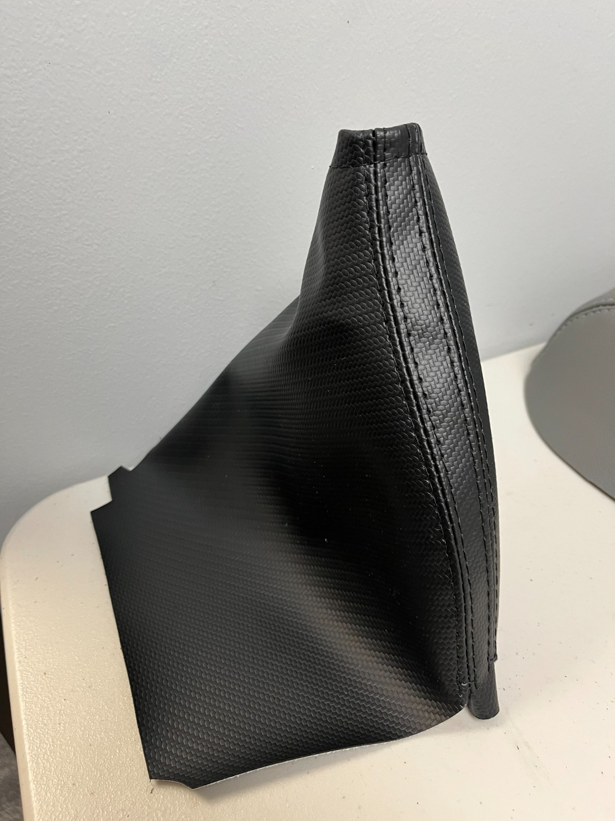 For 2009 - 2013  Subaru Forester Replacement Ebrake Boot Black Carbon Fiber