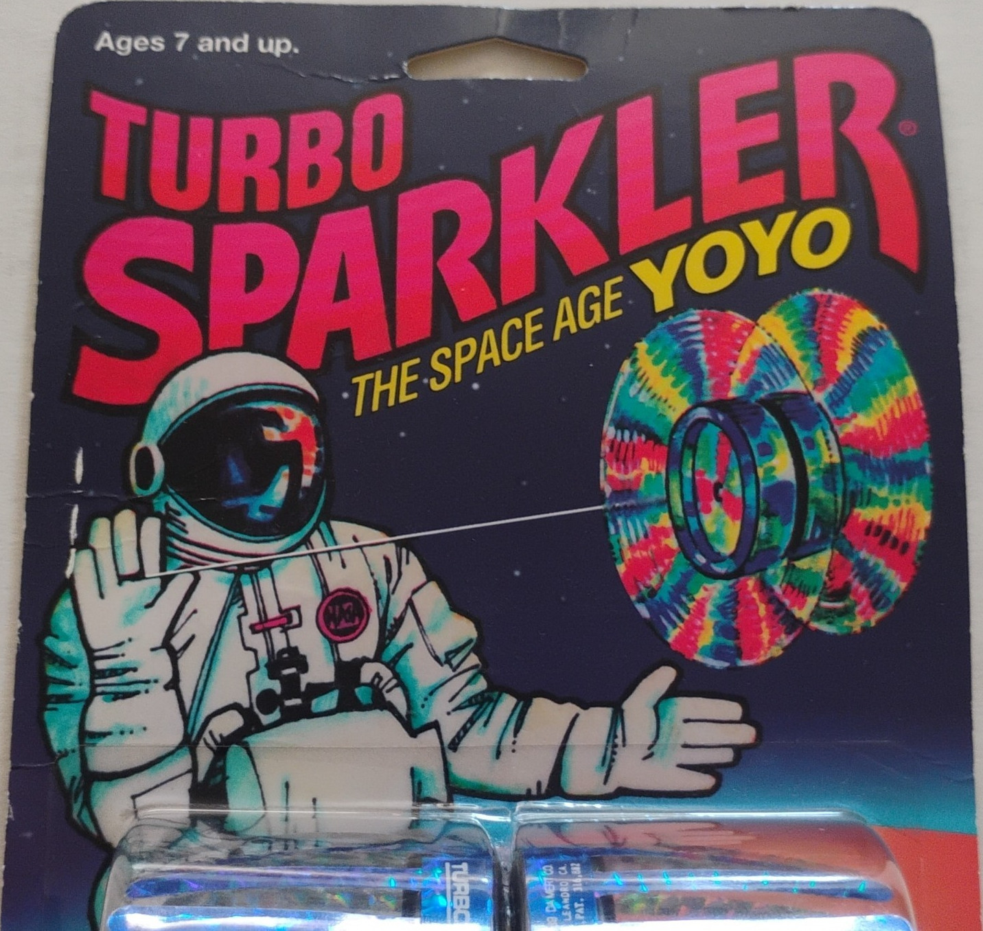 Turbo Sparkler Space Age Yo-Yo Ages 7+ For 8-11 12-16 17+ (1983) 1513