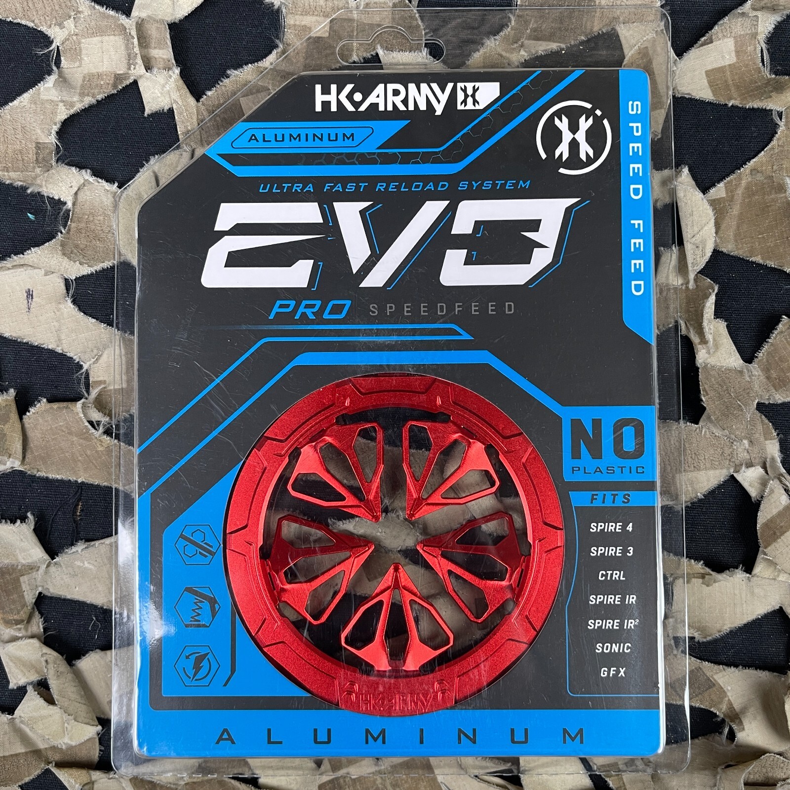 NEW HK Army EVO Pro Metal Speed Feed - Red
