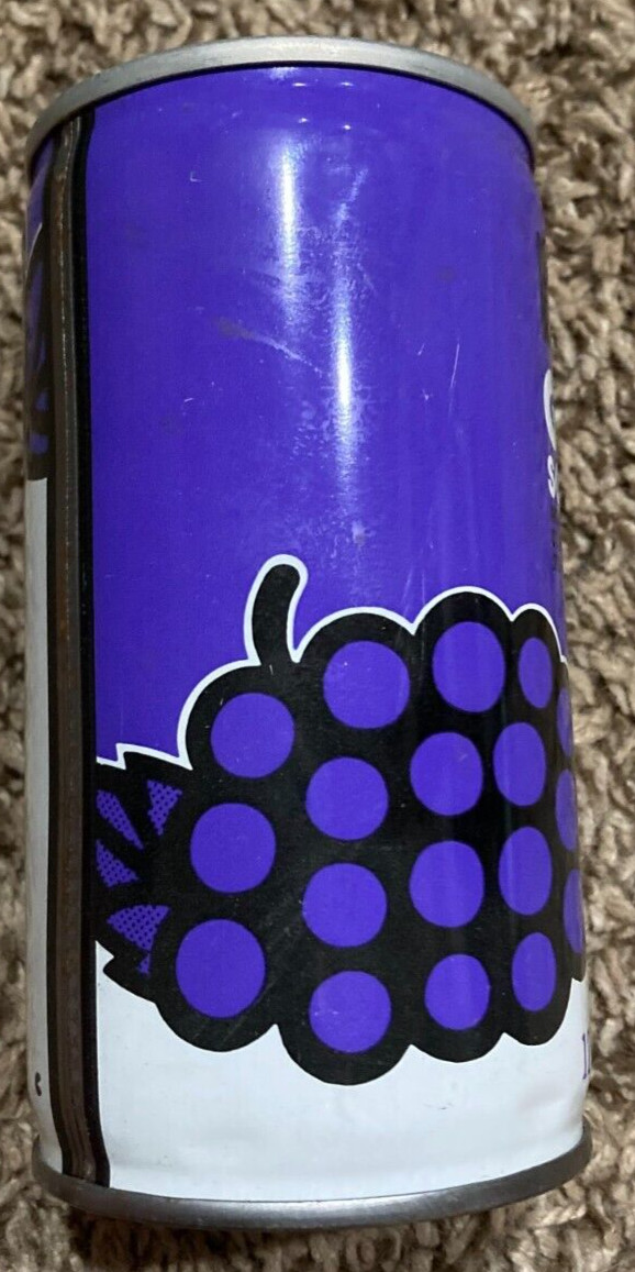 VINTAGE BIG K GRAPE SODA STEEL PULL TAB CAN