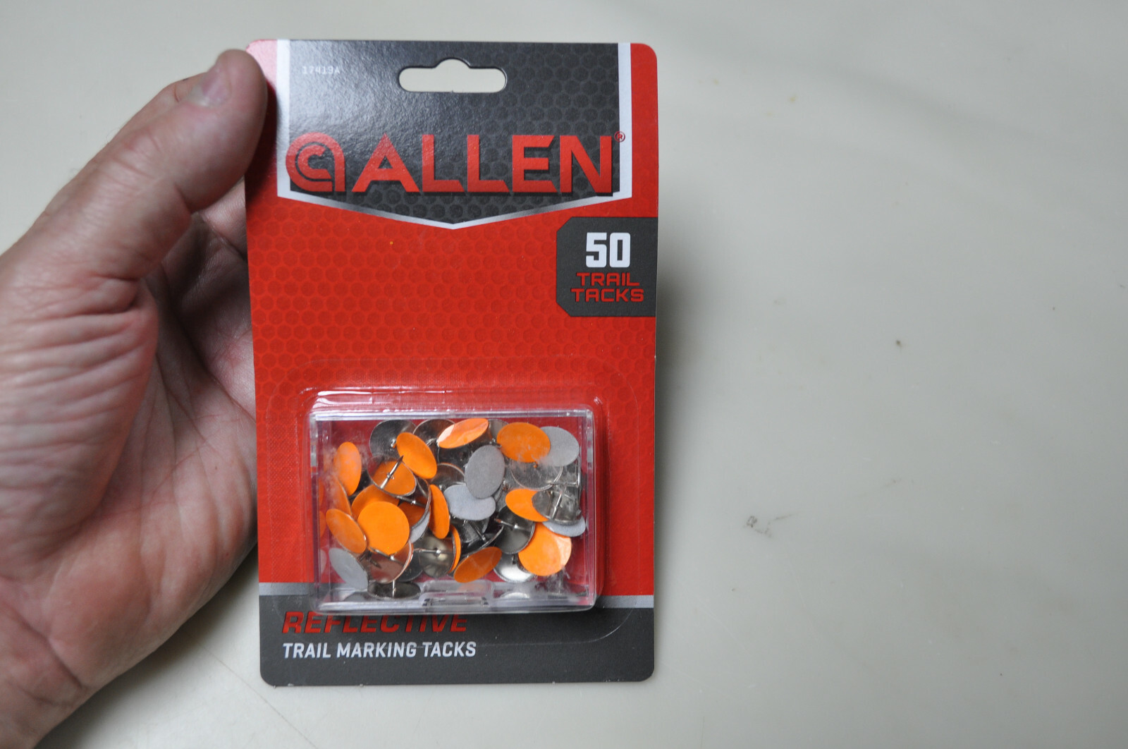 Allen Trail Marking Tacks,Reflective 2-Color 50 Pieces hunting  bowhunting