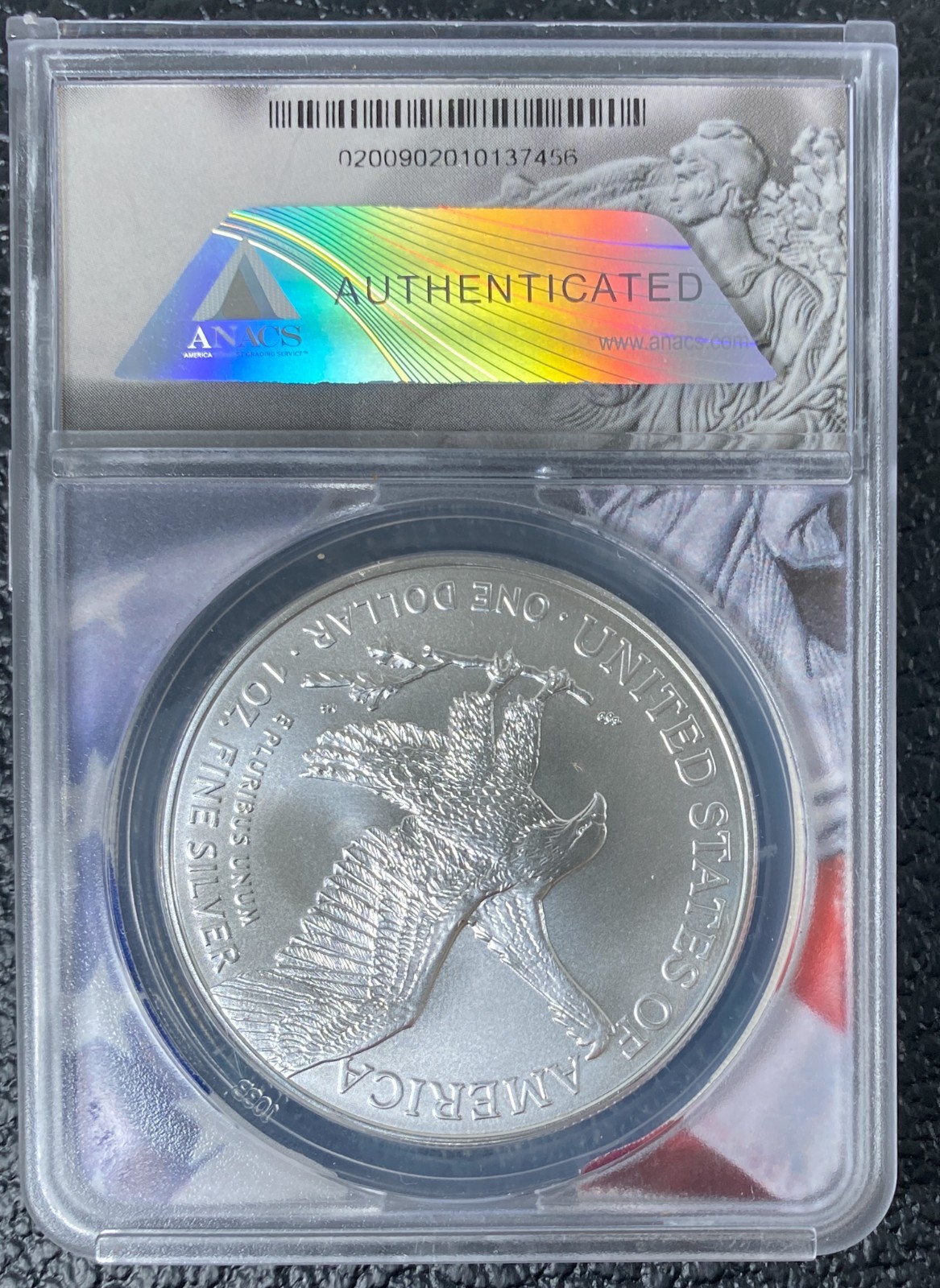 2023 American Eagle Dollar 1 Oz 999 Silver First Strike ANACS MS70 RANDOM SELECT