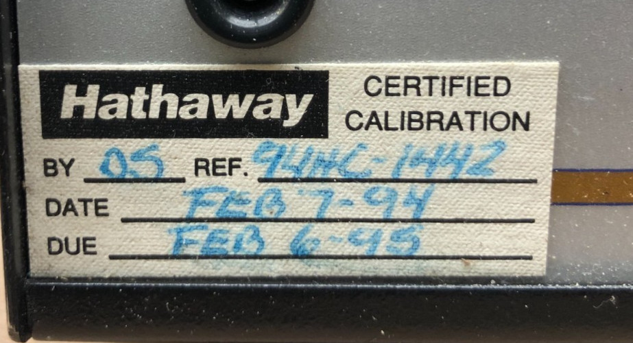 Promac MasterCAL DHT 920-SC Calibrator / (PARTS ONLY)