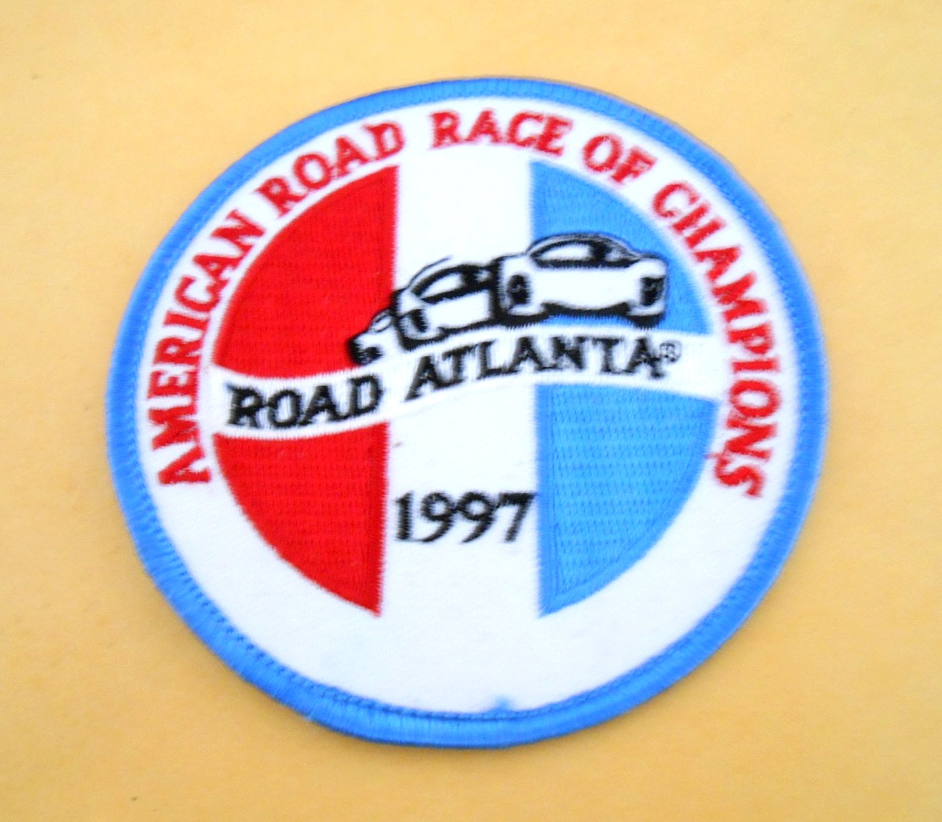 VINTAGE 1997 SCCA AMERICAN ROAD RACE OF CHAMPIONS ROAD ATLANTA RACING PATCH