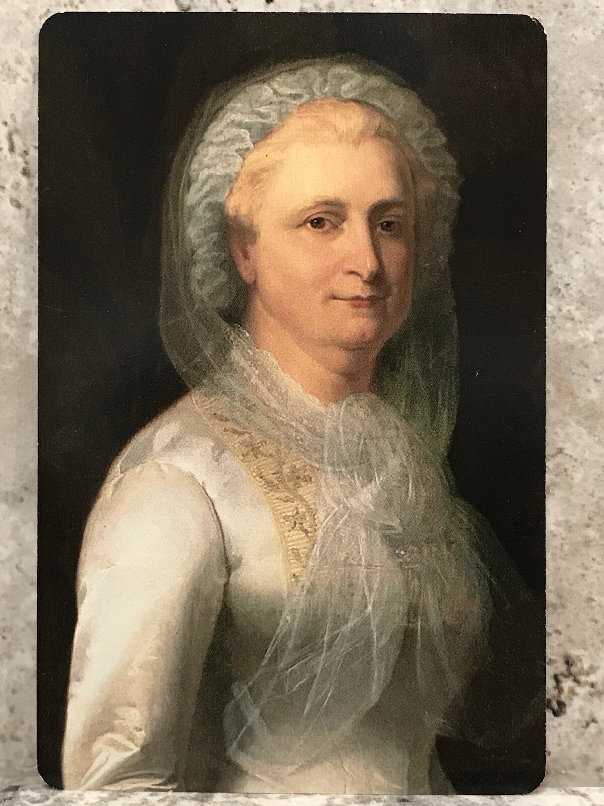 (Fax-Pax) First Ladies - Martha Dandridge Custis Washington (Fact Card)