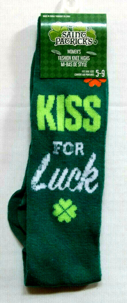 KISS FOR LUCK Knee Highs Size 5-9