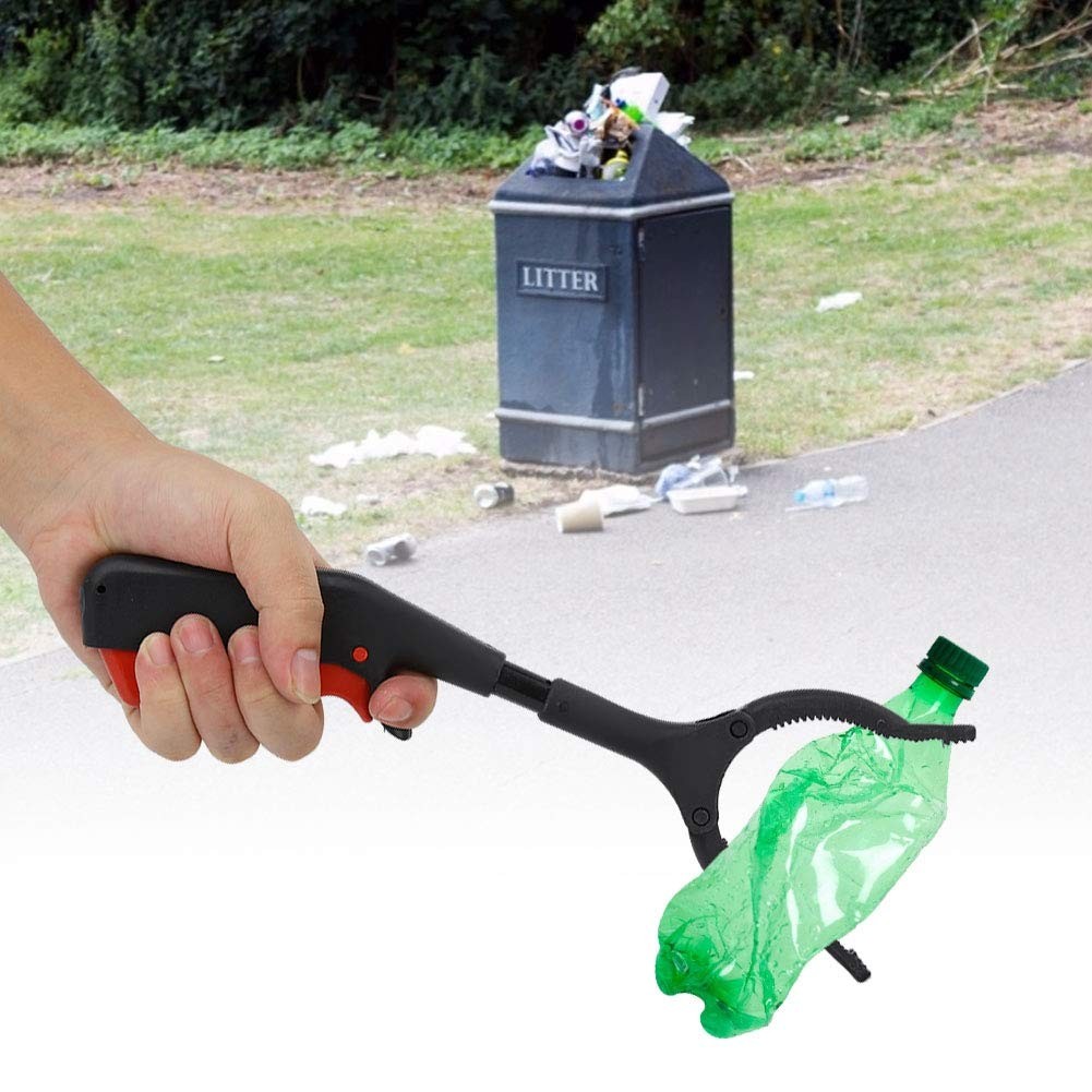 Garbage Grabber Reacher 32 Inch Heavy Duty Claw Gripper Lightweight Home Yard