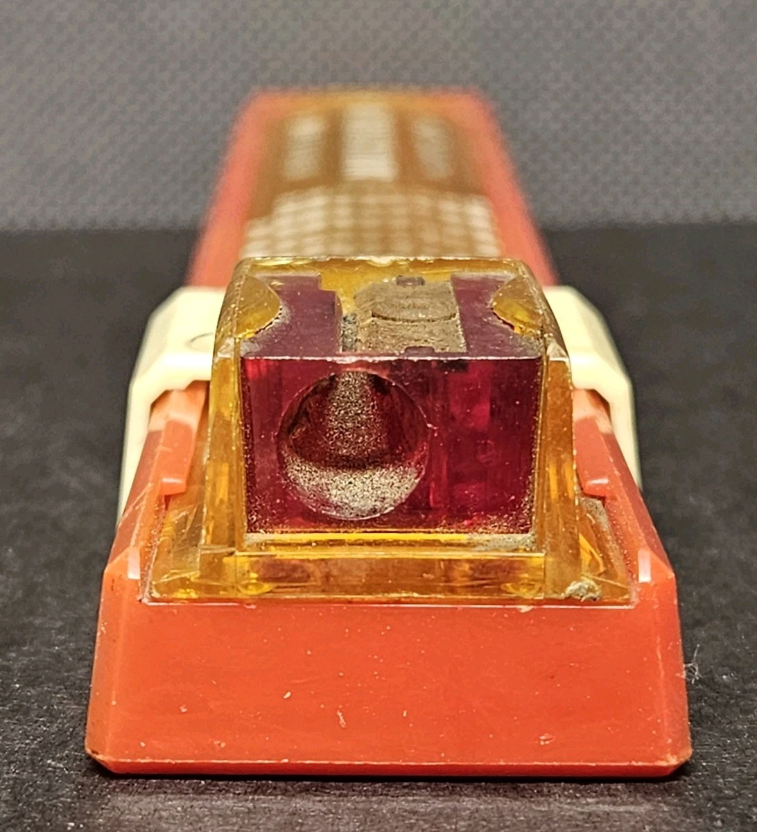 Vintage Sterling 555 Red Multiplier Pencil Box With Sharpener