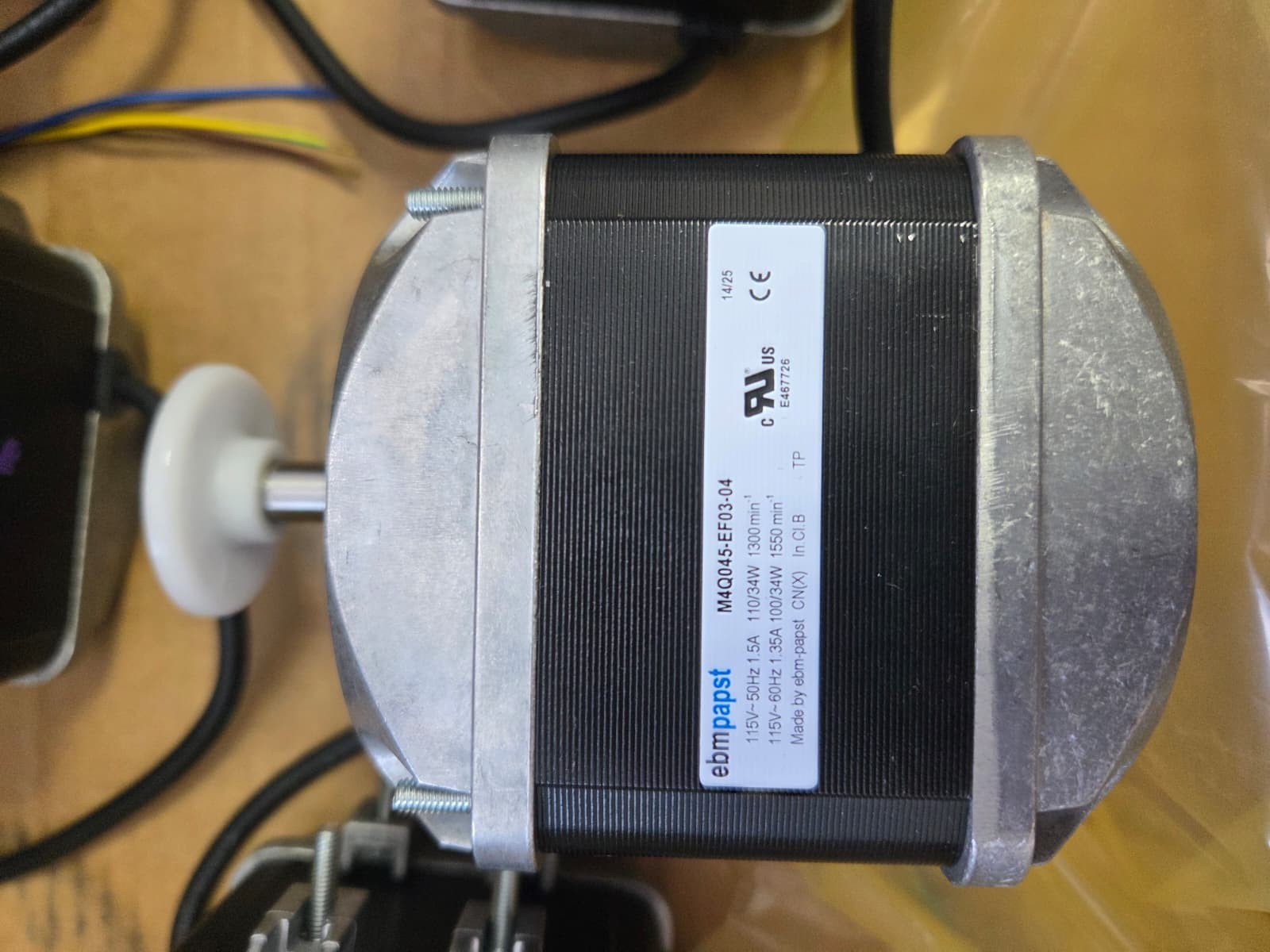 ebm-papst M4Q045-EF03-04 AC Fan Motor 115V 1.35mA 34W 50Hz/60Hz 1550RPM BrandNew