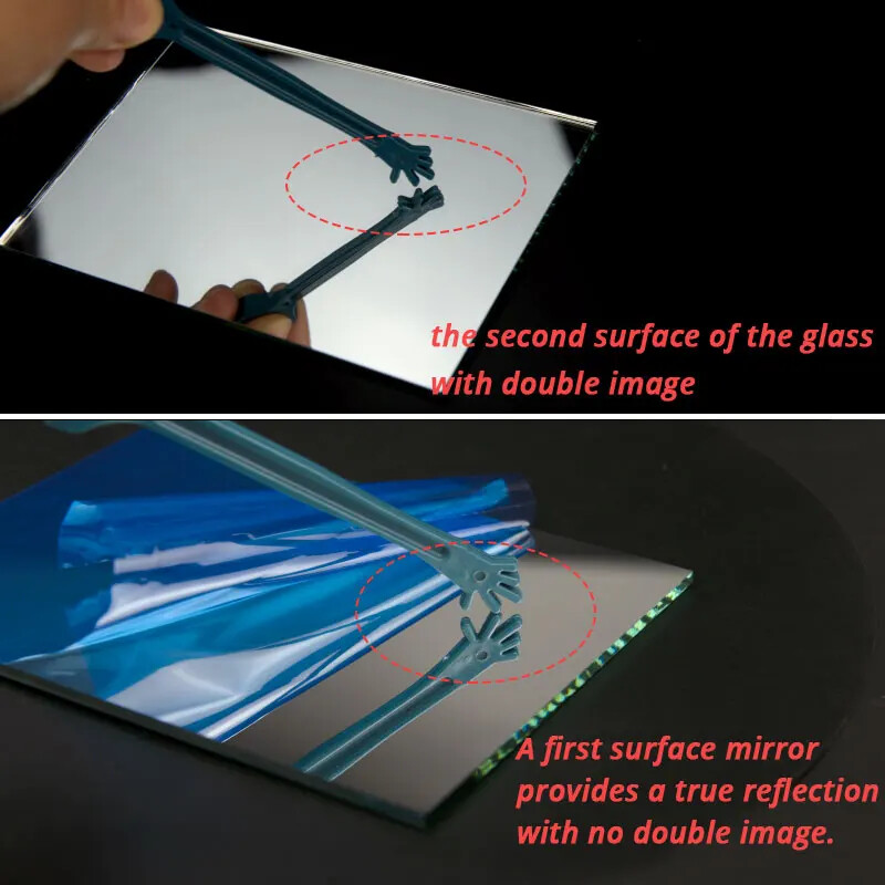 1pc Optical Front Surface Reflector Mirror High Reflectivity Surface Mirror