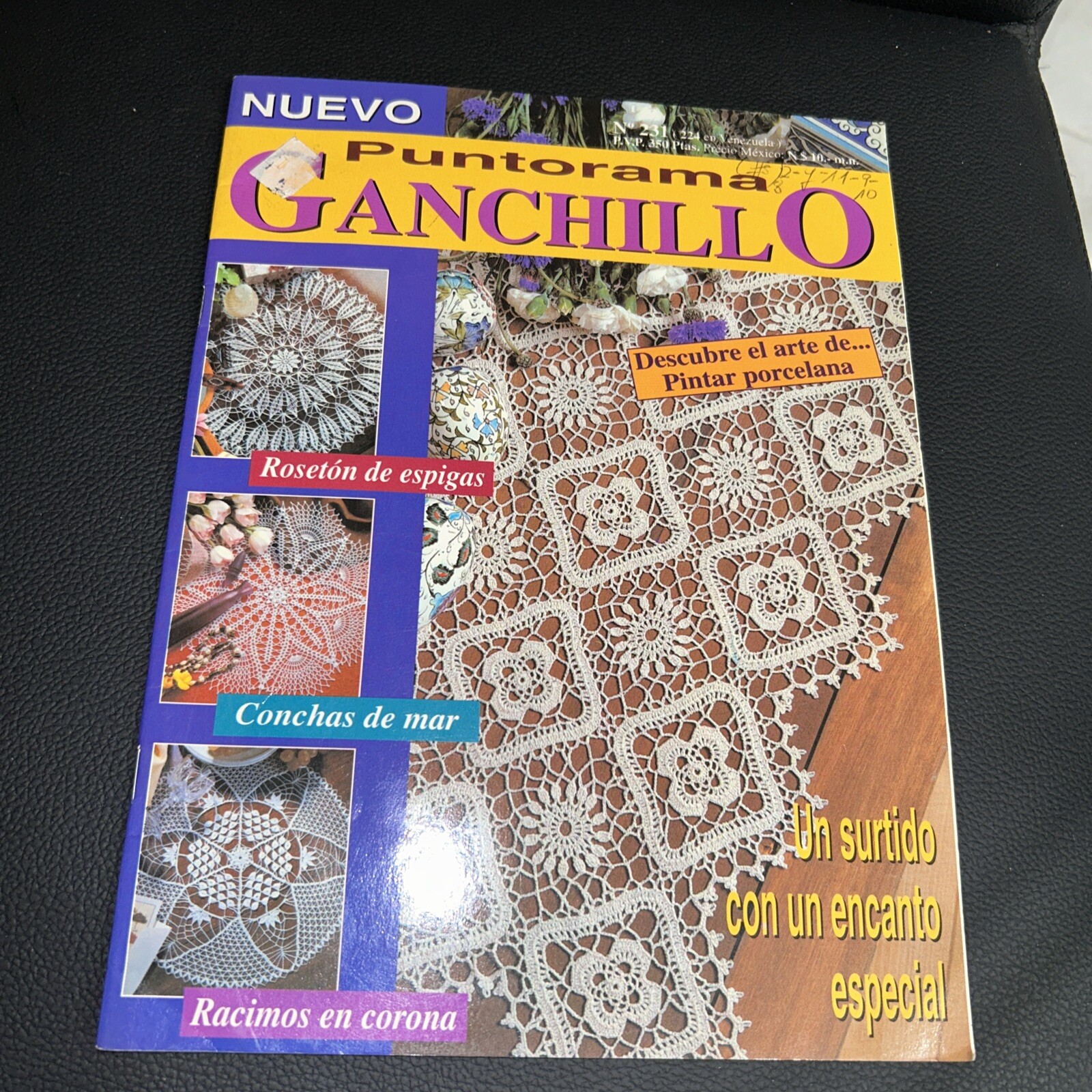 Crochet Magazin Punto Rama Ganchillo Espanol, 30 Pages .