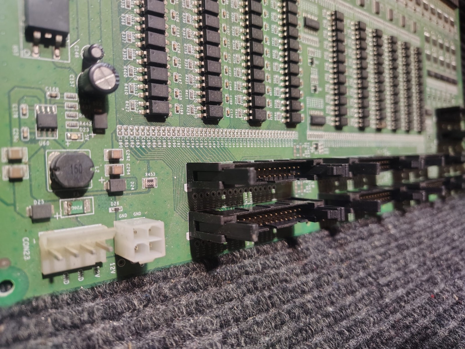 I/O Control Board PCB – 10 Player Fish Table Machine – IGS
