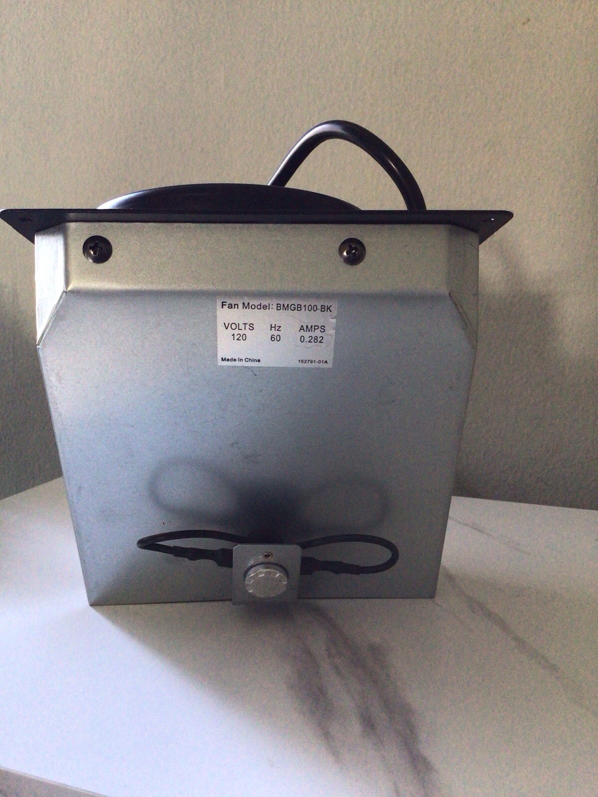 6” Inline Exhaust Booster Fan with Variable Speed Controller – Used