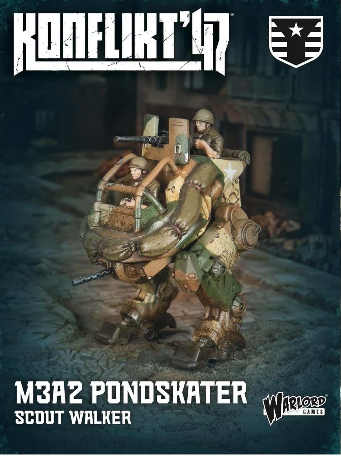 Warlord Games: Konflikt '47: United States: M3A2 Pondskater Scout Walker (2025)