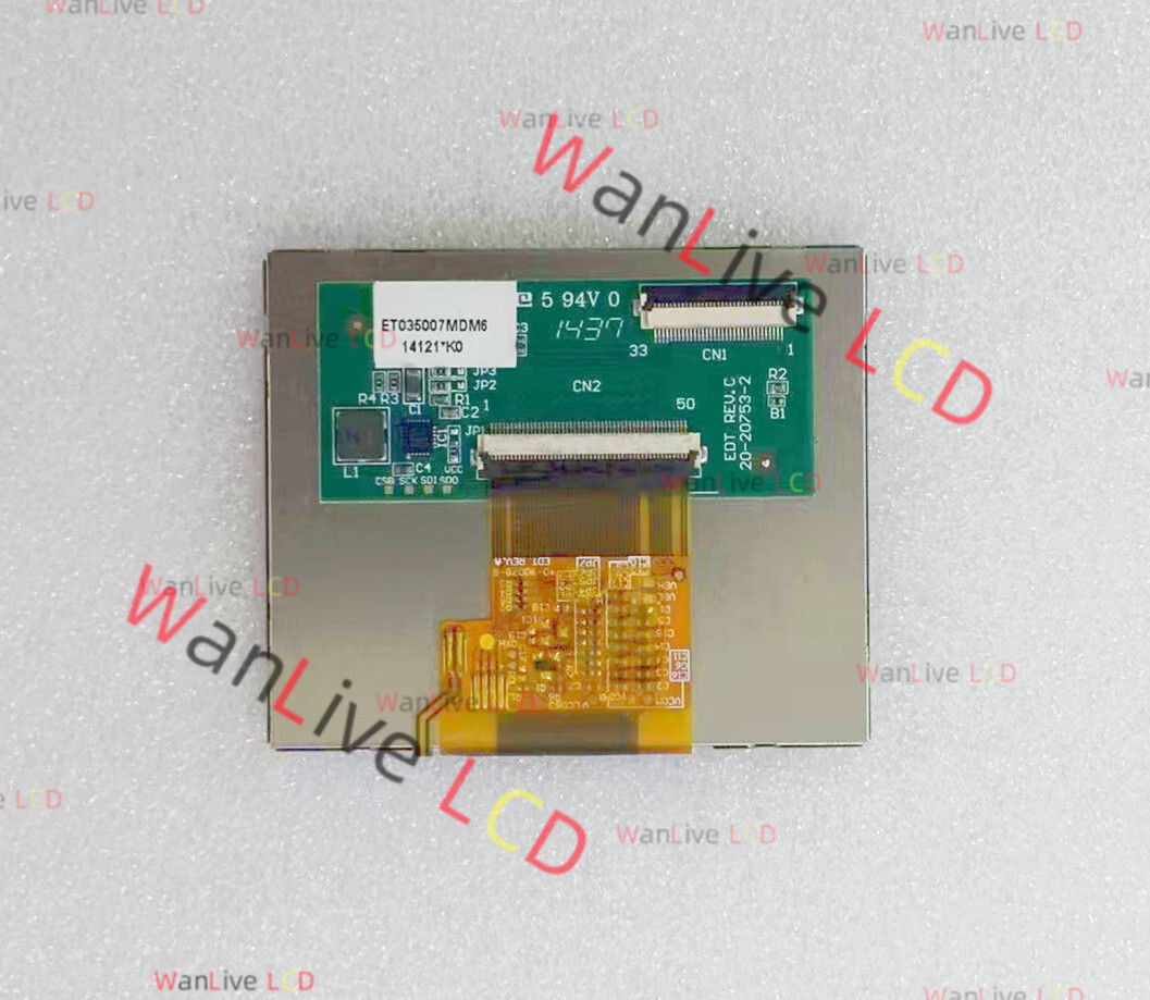 New Original 3.5" ET035007MDM6 LCD Screen Display Panel for EDT 1 year warranty