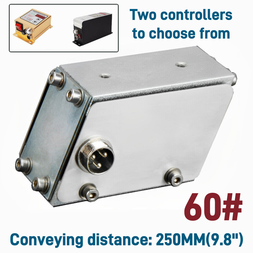 60# Feeder Linear Direct Vibration Vibrating Plate Feeding Machine + Controller