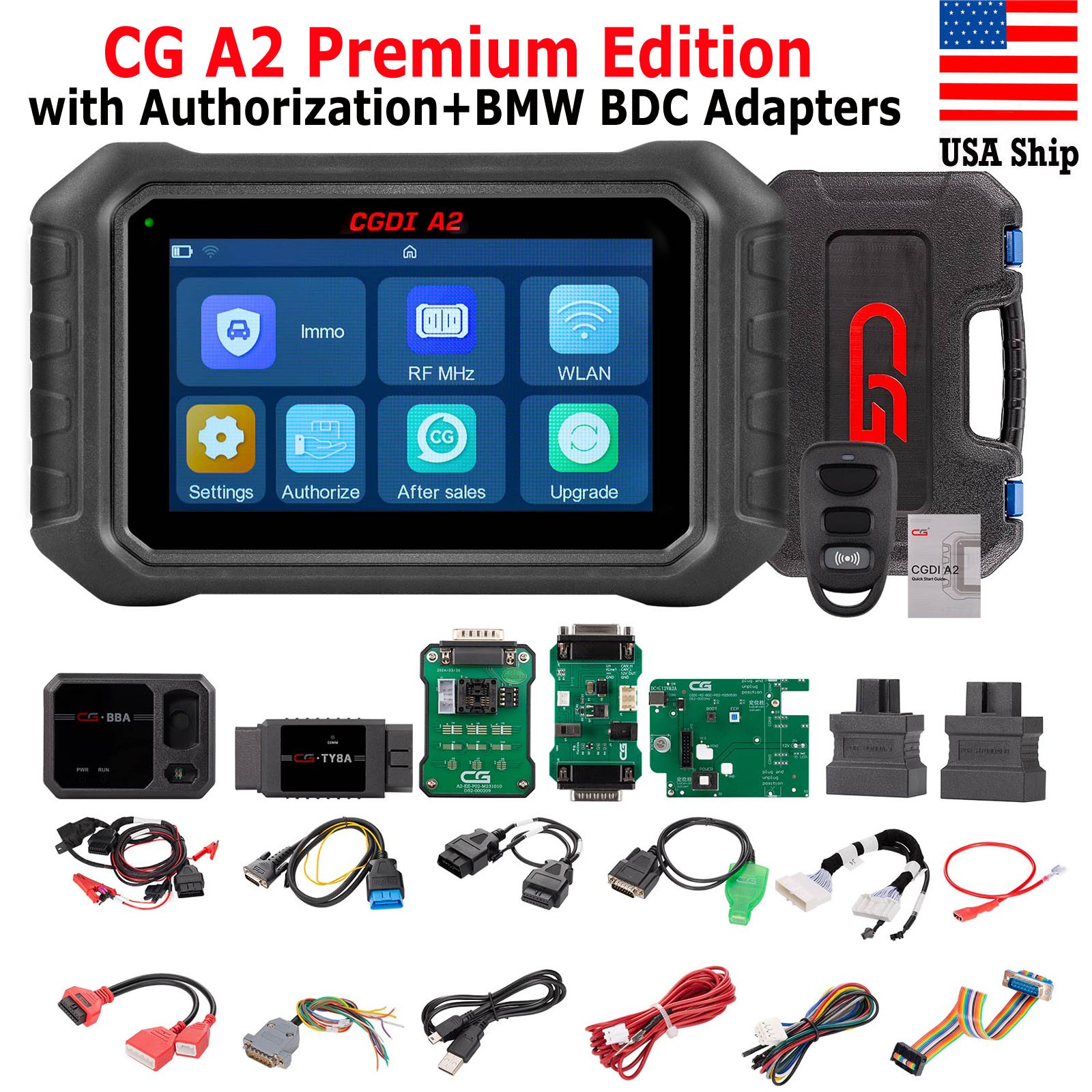 CGDI A2 Premium Edition IMMO Matching Frequency Detection With Authorization