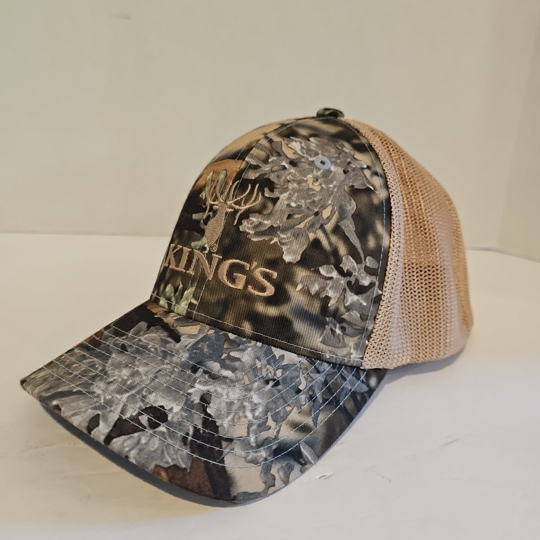 KING'S CAMO Unisex Hunter Series Embroidered Logo mesh back size L/XL