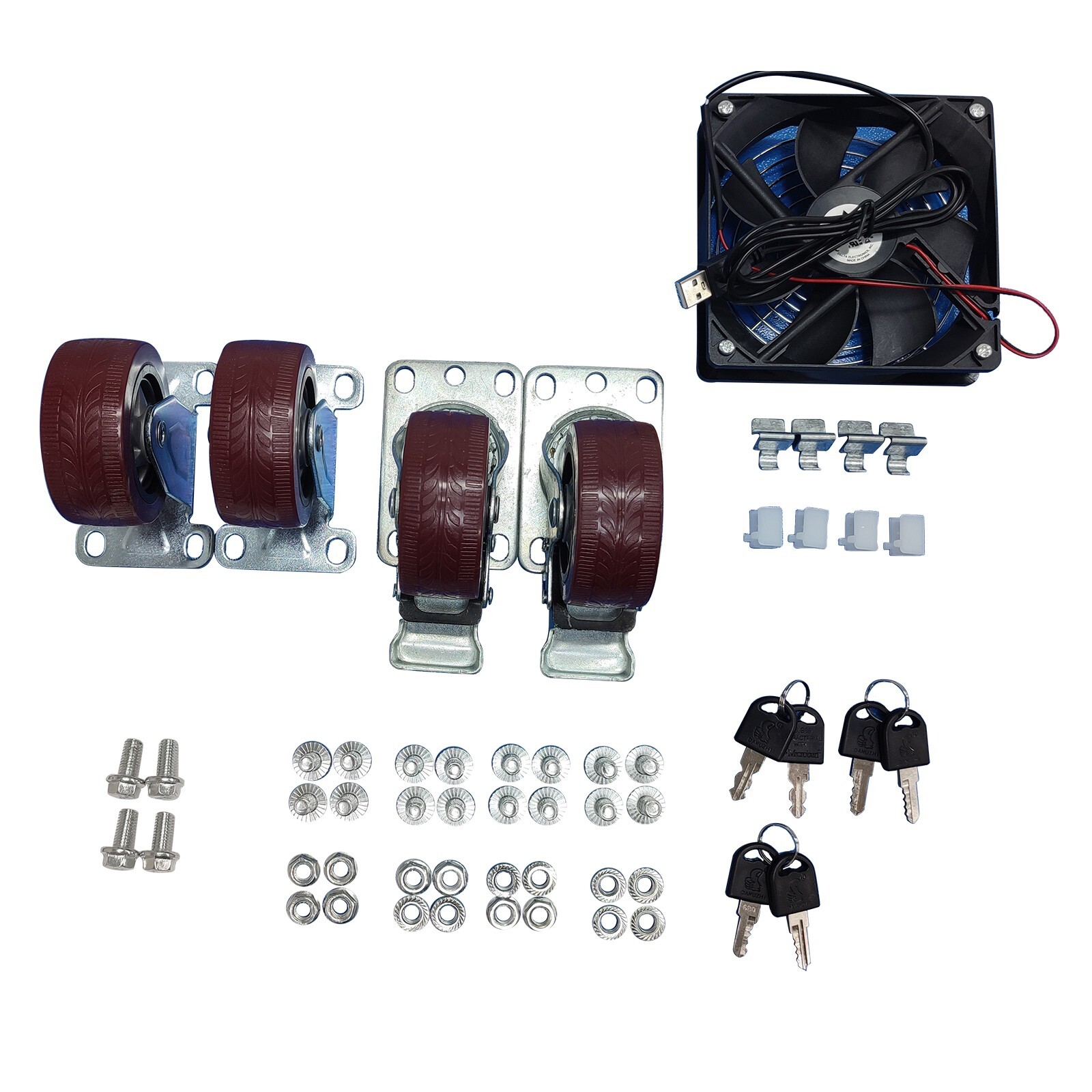 Mobile Security LCD Computer Cabinet Computer Dustproof Anti-theft Cabinet Tools