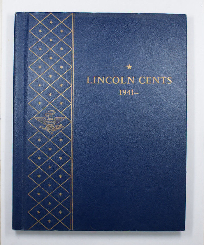 Whitman Deluxe Album of Lincoln Head Cents  1941- No. 9406 Sample Book