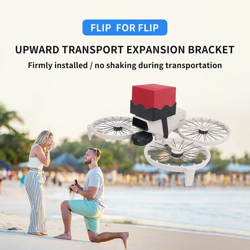 Drone Gift Proposal Ring Delivery Upper Expansion Mount Accessory for DJI FLIP