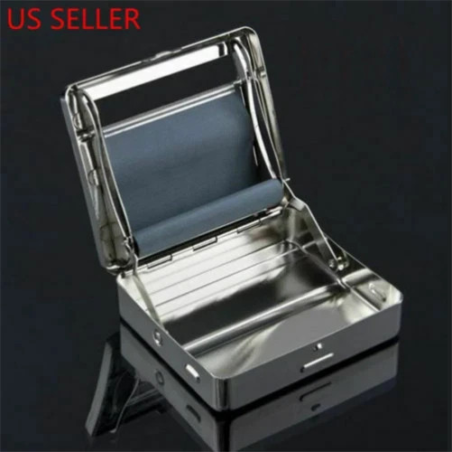 Automatic Tobacco Roller Box Cigarette Rolling Machine Stainless Steel Case Tin