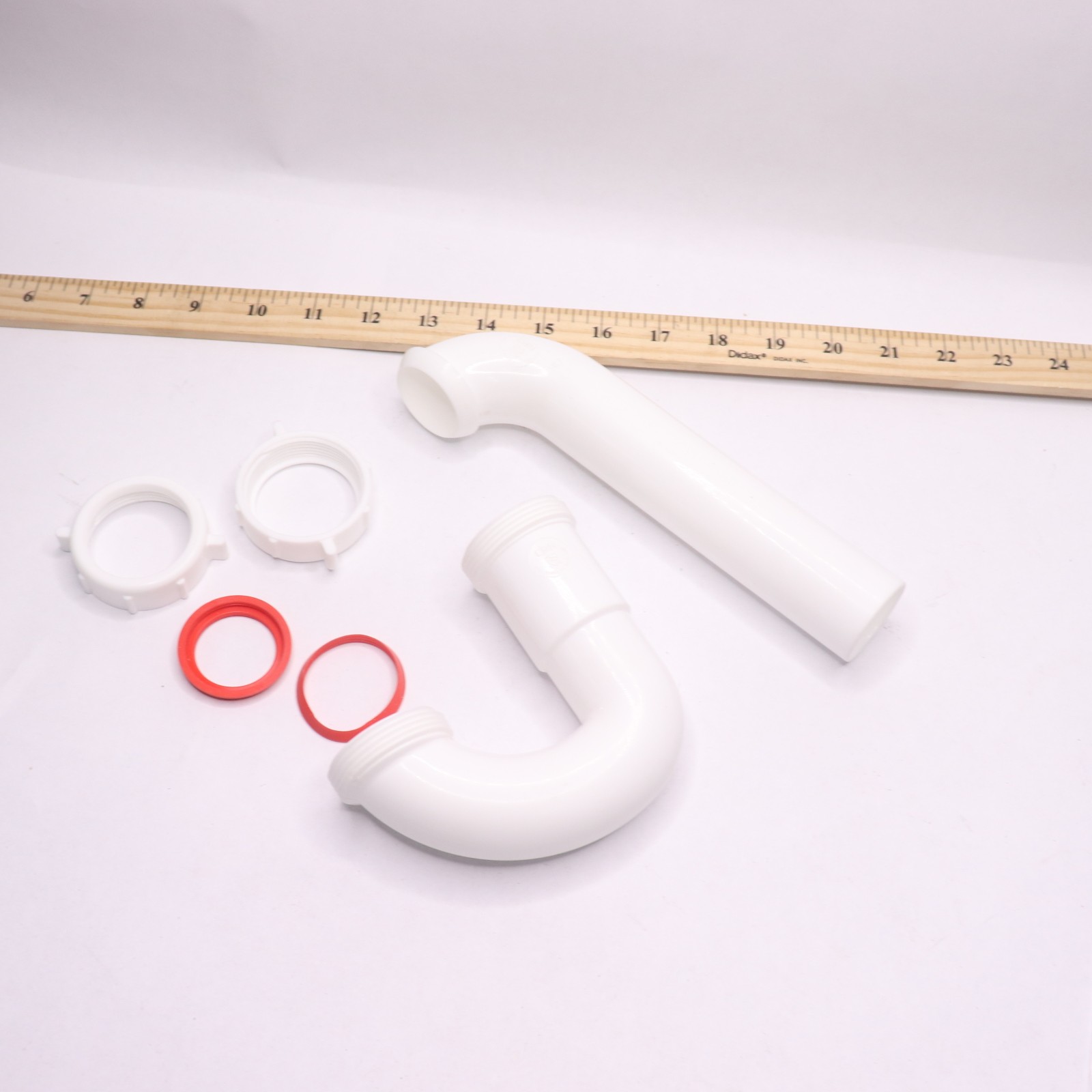 Everbilt Reversible J-Bend Sink Drain P-Trap 1-1/2" 101101A Complete