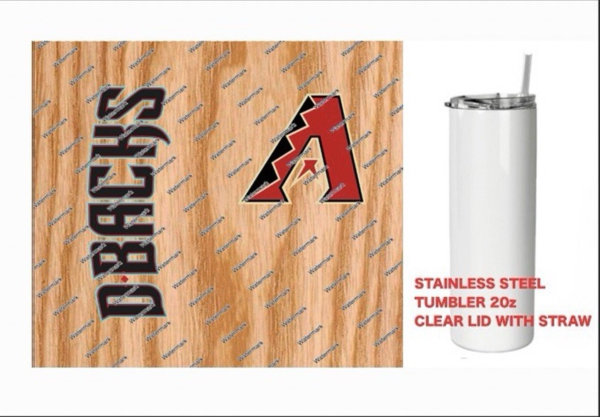 DIAMONDBACKS   Tumbler 20 oz  Stainless Steel