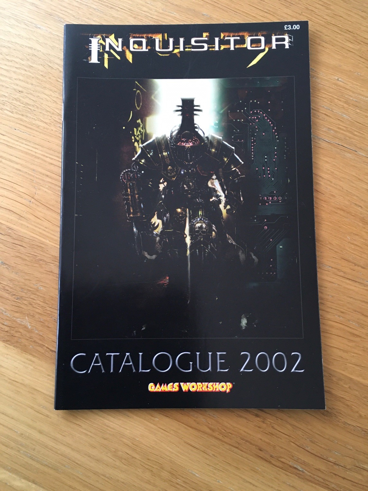 V Rare Inquisitor 2002 Catalogue 54mm Miniatures Warhammer 40k GW- Immaculate**