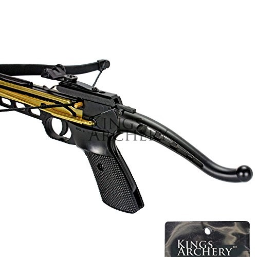 Self Cocking Crossbow Bundle with Adjustable Sights