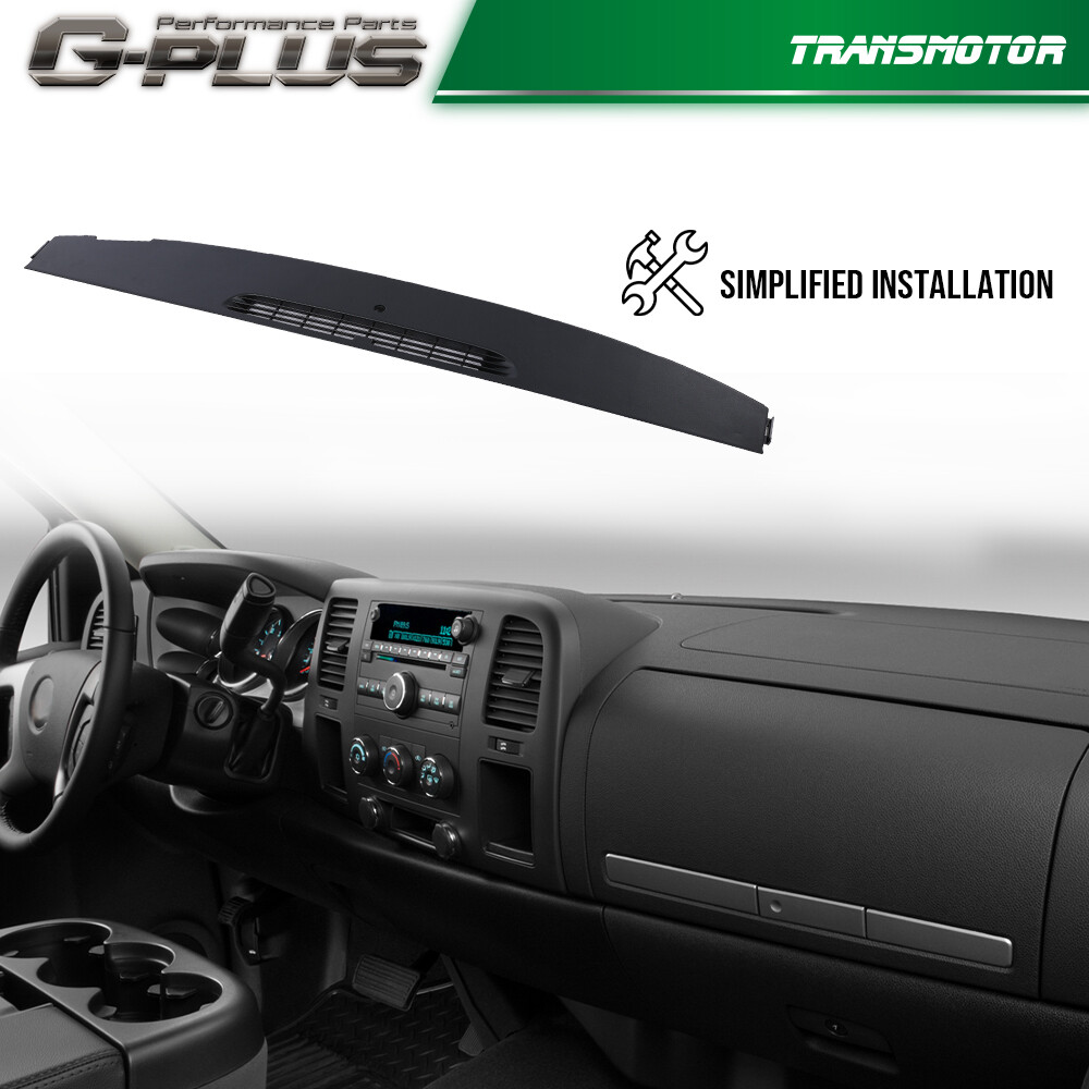 Instrument Upper Dash Trim Panel Fit For 07-13 Chevrolet GMC Replace 23224733