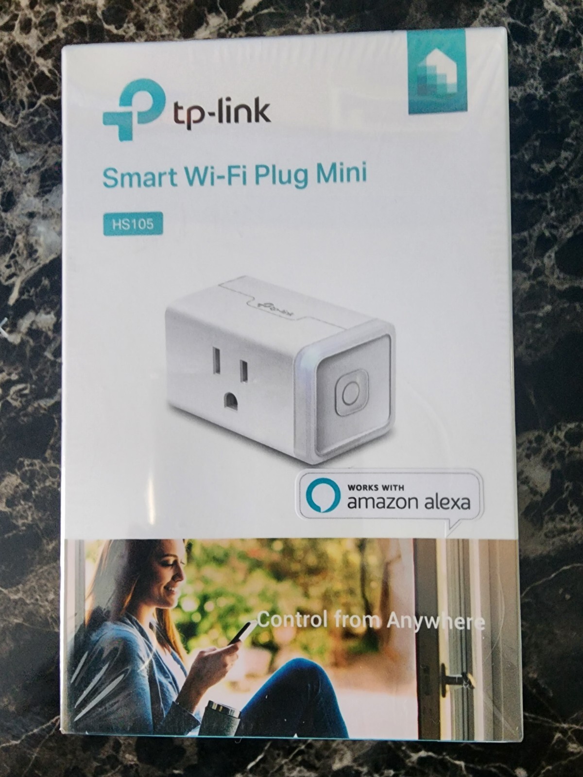 Brand New TP-LINK HS105 Kasa Smart Wi-Fi Mini Plug - White