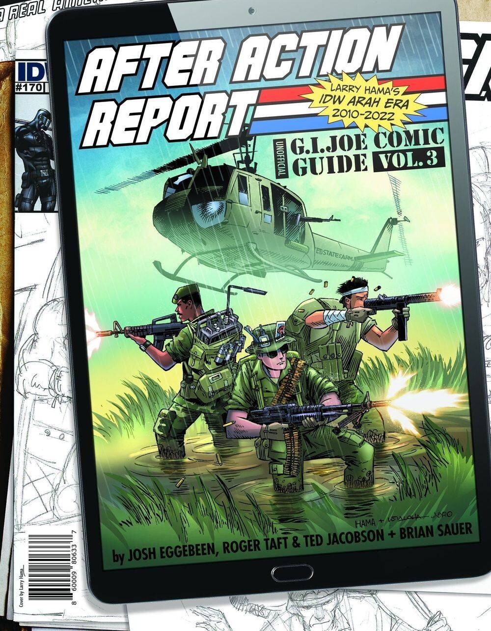 G.I. Joe Comic Guide IDW ARAH After Action Report Vol3 2010-2022 Larry Hama