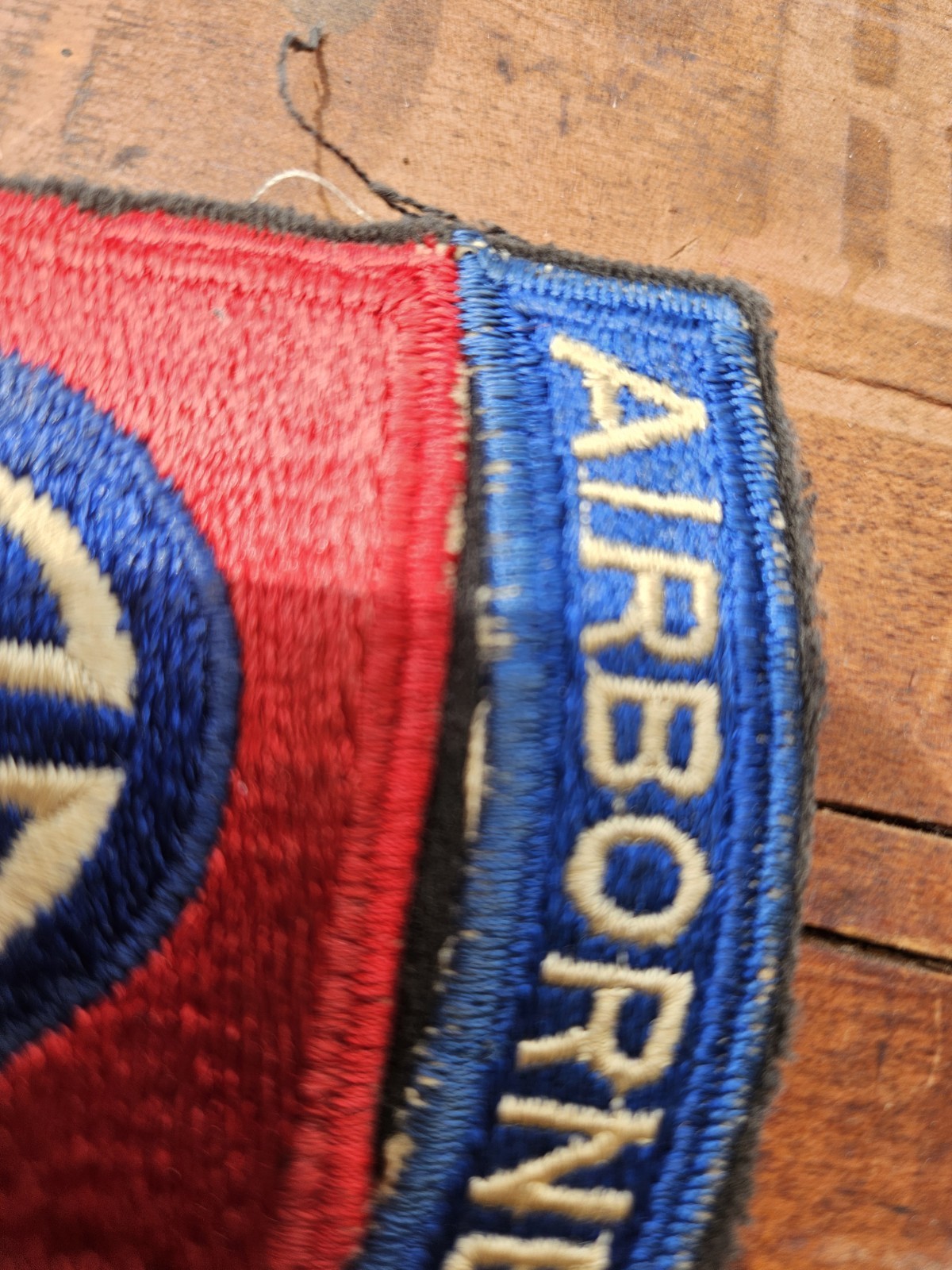 WWII 82nd Airborne Patch Orginal Antique