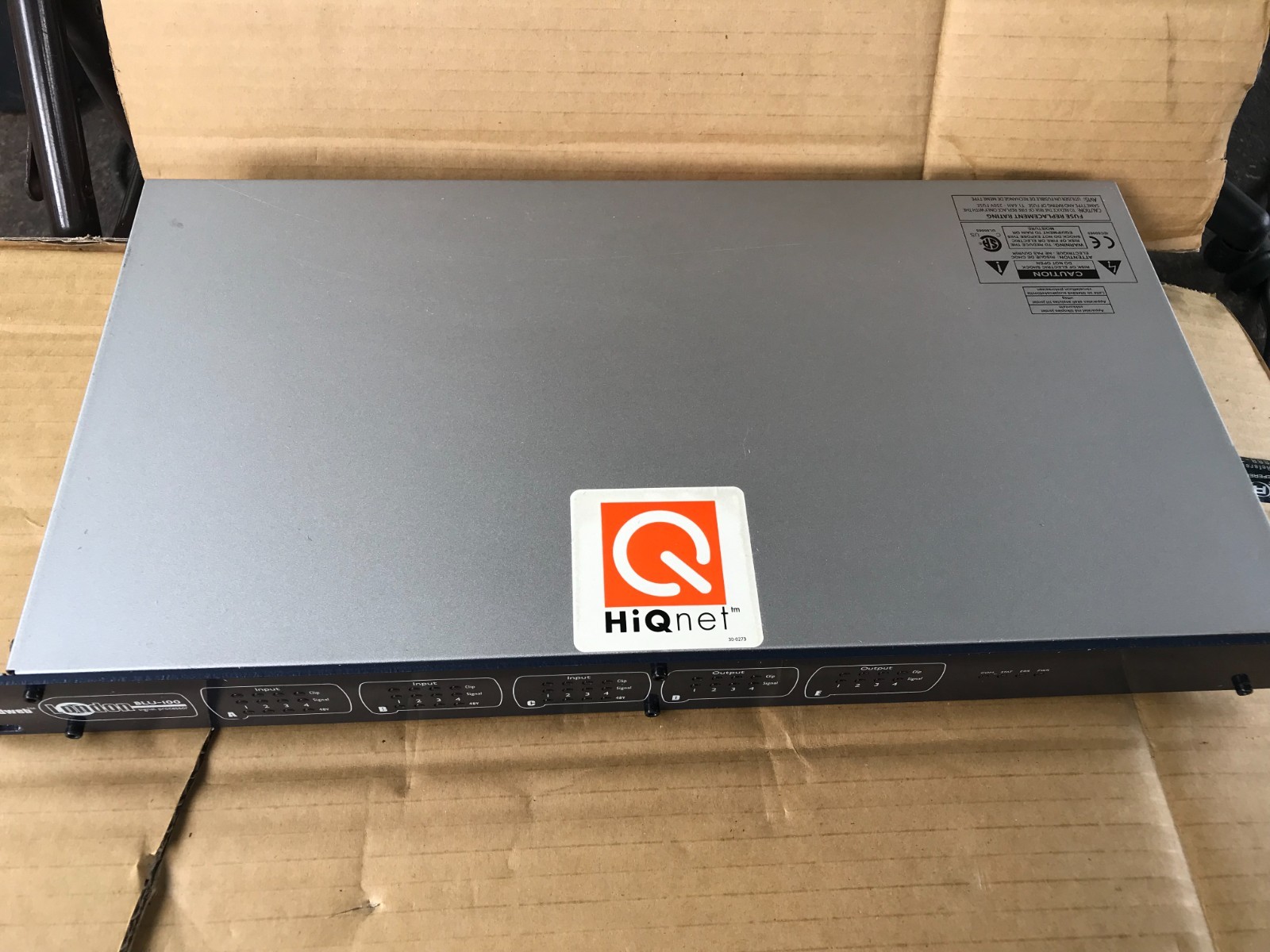 SOUNDWEB LONDON BLU-100 12x8 Signal Processor BSSBLU100M