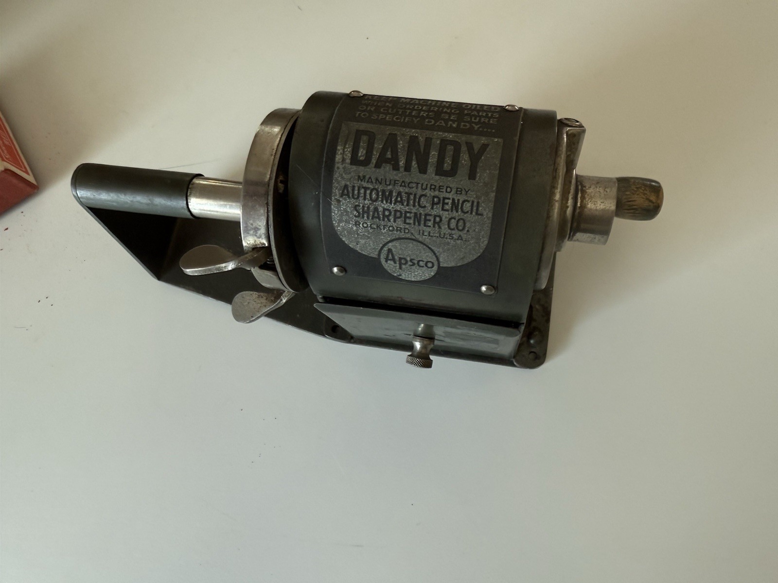 Antique Dandy Automatic Feed Pencil Sharpener