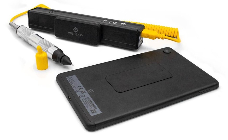 Longacre Racing 50650 Tire Pyrometer Includes: 7 Tablet Clipboard Silver Case
