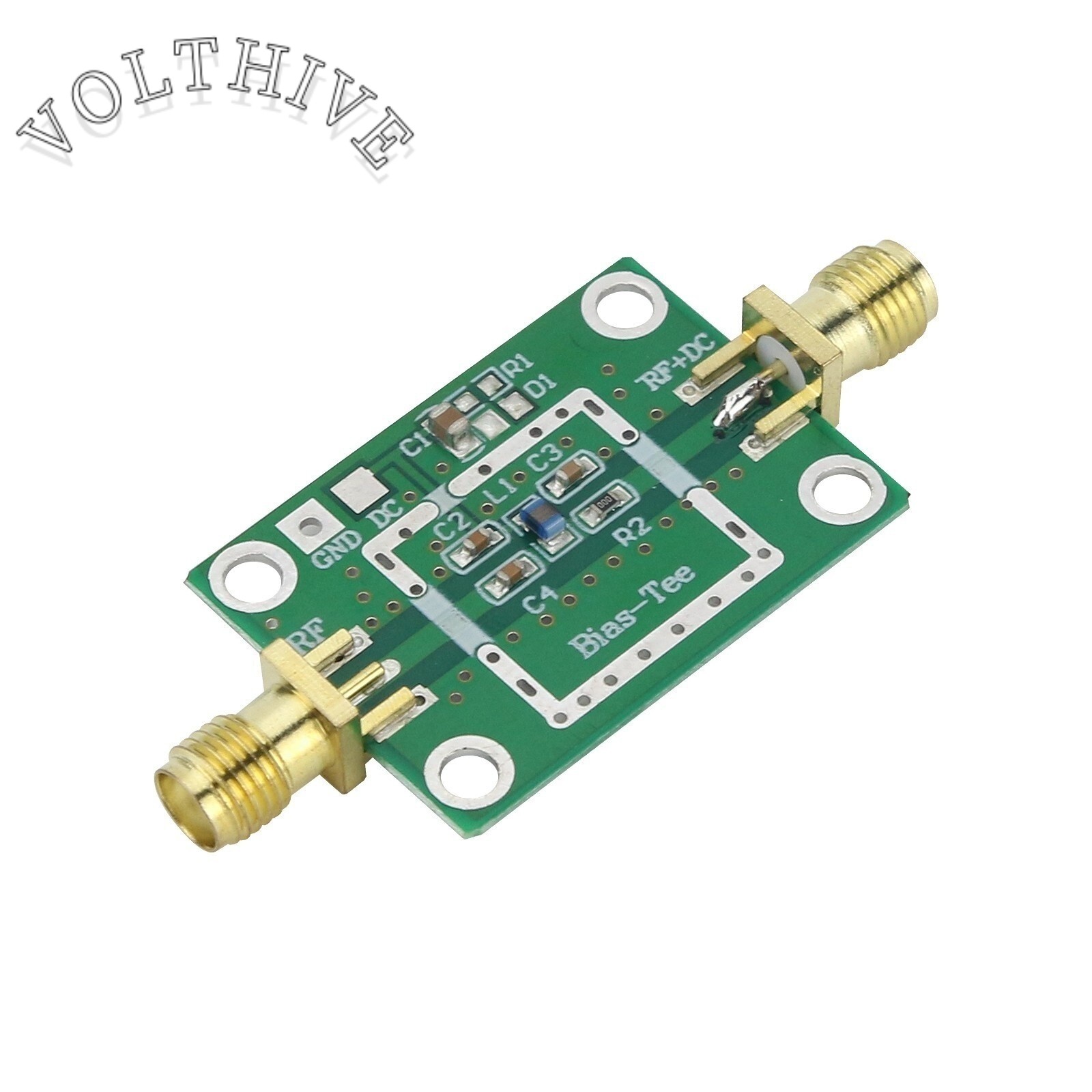 RF Biaser Bias Tee Board 10MHz-6GHz F HAM Radio RTL SDR LNA Low Noise Board