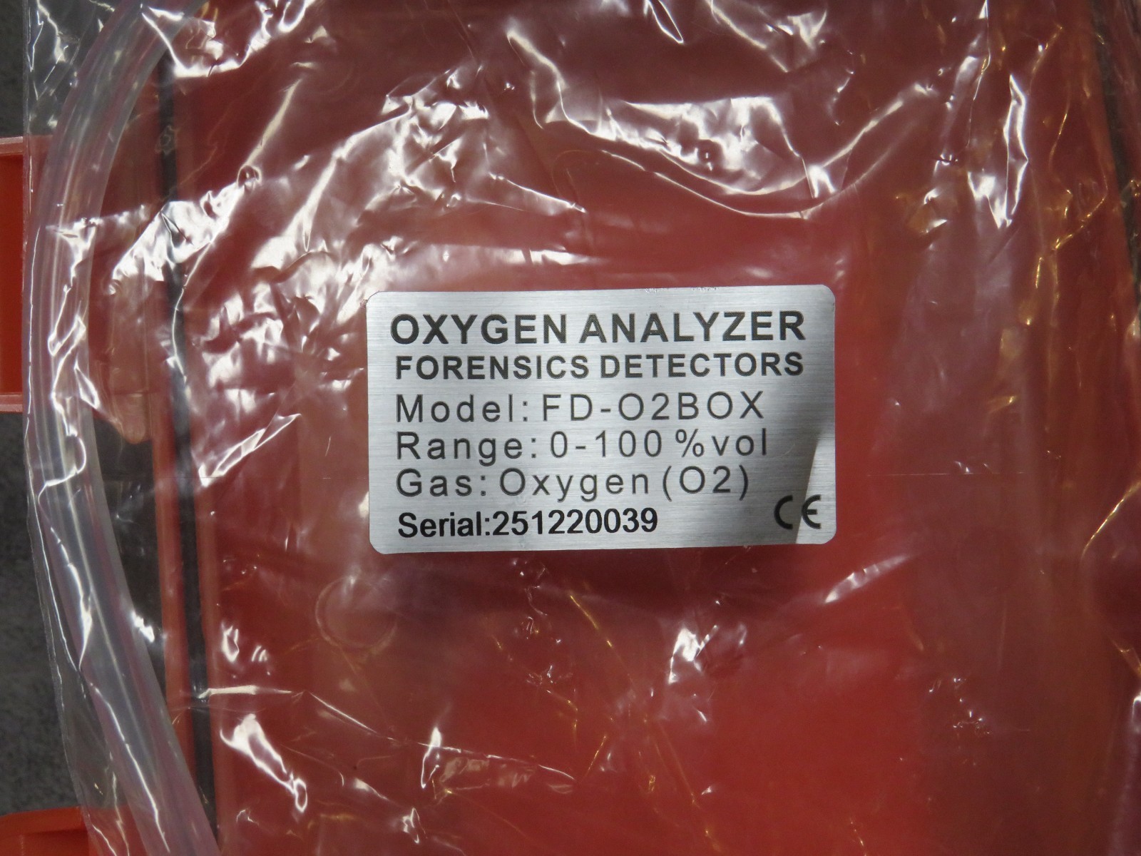 OXYGEN Analyzer by FORENSICS | 0%-100% with 0.1% resolution | Scuba, Nitrox, ...