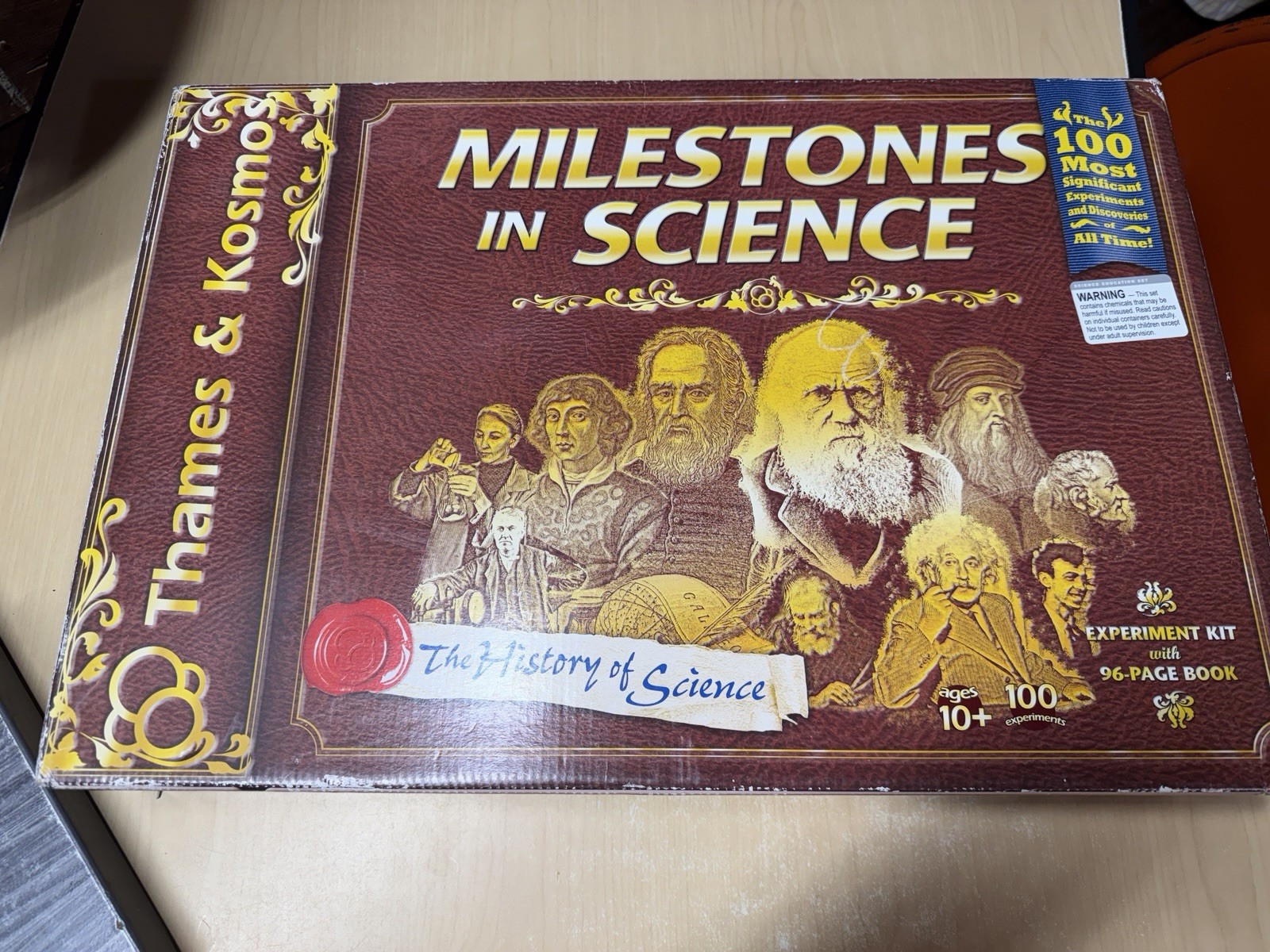 Thames & Kosmos Milestones in Science Experiment Kit Brand New In Open Box